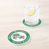 Grün adelt Untersetzer (Seite)