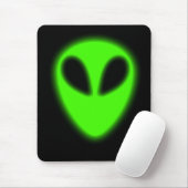 Grün Alien Mousepad (Mit Mouse)