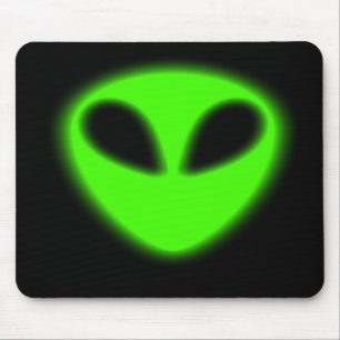 Grün Alien Mousepad