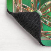 Grün als das Gras Mousepad (Ecke)