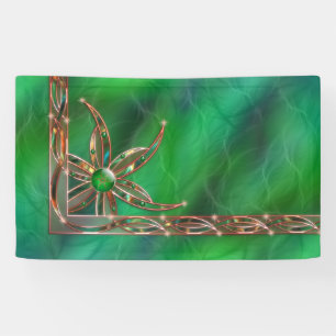 Grün als Grasbanner Banner