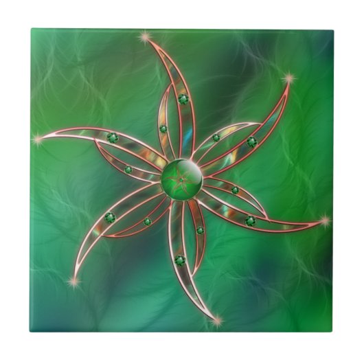 Grün als grasdekorative Schicht Fliese (Vorderseite)