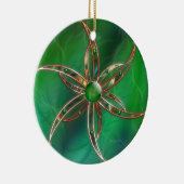 Grün als Grasschmuck Keramikornament (Rechts)