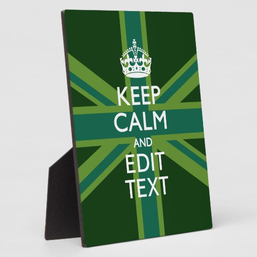 Grün Aquamarin Behalten Ruhe und erhalten Sie Ihre Fotoplatte (Seite)