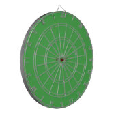 Grün auf der grünen Tafel Dartscheibe (Vorderseite Links)