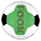 Grün auf grünem Fußball (Gedreht)