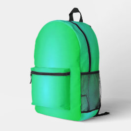 grün bedruckter rucksack