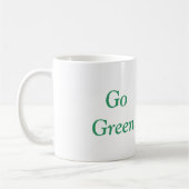 Grün Bio Kaffeetasse (Links)