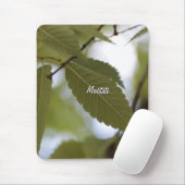 Grün-Blatt Garten-Fotokultur Mousepad (Mit Mouse)