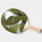 Grün-Blatt Garten-Fotokultur Tischtennis Schläger (Seitenansicht)
