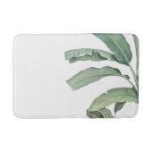 Grün-Blätter Badematte (Vorderseite)