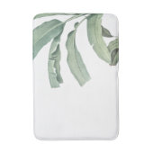 Grün-Blätter Badematte (Vorderseite Vertikal)