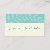 Grün-Blätter, Niederlassungs-Grenze Visitenkarte (Vorderseite)