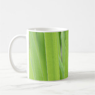 Grün-Blätter von Iris Kaffeetasse