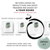 Grün blau, Aquamarine Hochzeitssymbol Poster