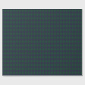 Grün Blau Argyle-Geschenkpapier Geschenkpapier (Flach)