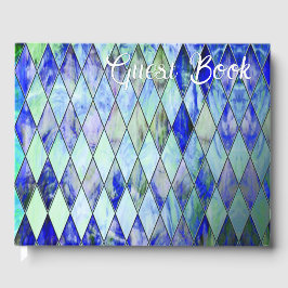 Grün & Blau Gästebuch