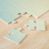 Grün & Blau Gradient harte Herausforderung Puzzle (Seite)