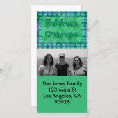 grün blau haben wir uns bewegt ankündigung (Vorne/Hinten)