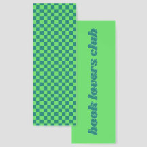 Grün-blau karierte abstrakte Retro-Quadrate 