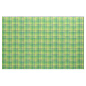 Grün-blau kariertes abstraktes Muster Stoff (Fat Quarter (45,7 x 55,9 cm))
