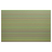 Grün, Blau, Rot und Linien Chartreuse Stoff (Yard (91,4 cm))