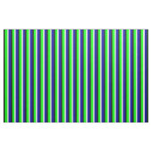 Grün Blau Streifen Textil Stoff (Yard (91,4 cm))