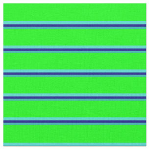 Grün, Blau, Türkis und Limon gefärbt Stoff