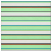 Grün, Braun, Grün, Weiß und Schwarz Stoff (Muster)