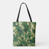 Grün Braun und Beige Design Tasche (Rückseite)