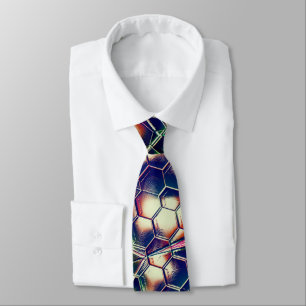 Grün braun von Teams, Tarnung im Bienenstil? Krawatte