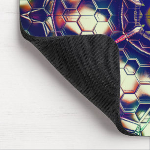 Grün braun von Teams, Tarnung im Bienenstil? Mousepad
