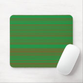 Grün Braune Streifen Mousepad (Mit Mouse)