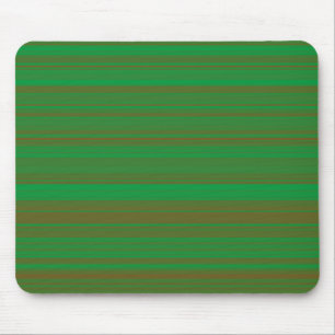 Grün Braune Streifen Mousepad