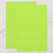 Grün Briefpapier (Vorne/Hinten)