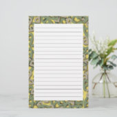 Grün Briefpapier (Stehend Vorderseite)