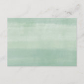 Grün buchen Antragbücher für Baby Begleitkarte (Rückseite)