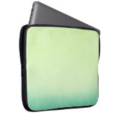 Grün, bunt gelb laptopschutzhülle (Vorne Rechts)