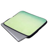 Grün, bunt gelb laptopschutzhülle (Vorne Knopf)