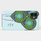 Grün Case-Mate iPhone Hülle (Rückseite (Horizontal))