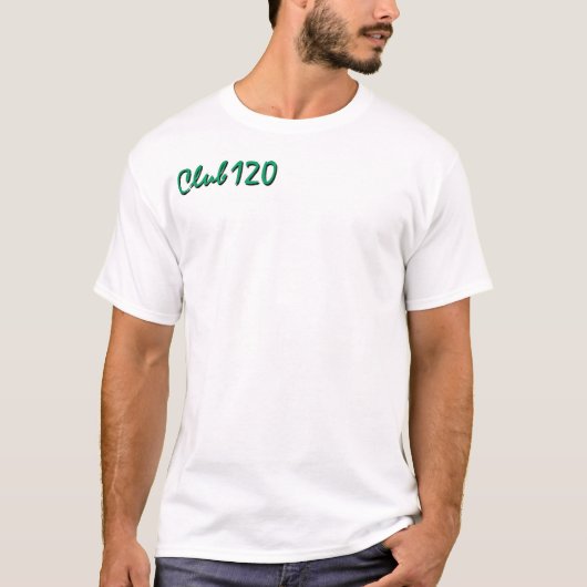 Grün Club120 T-Shirt (Vorderseite)
