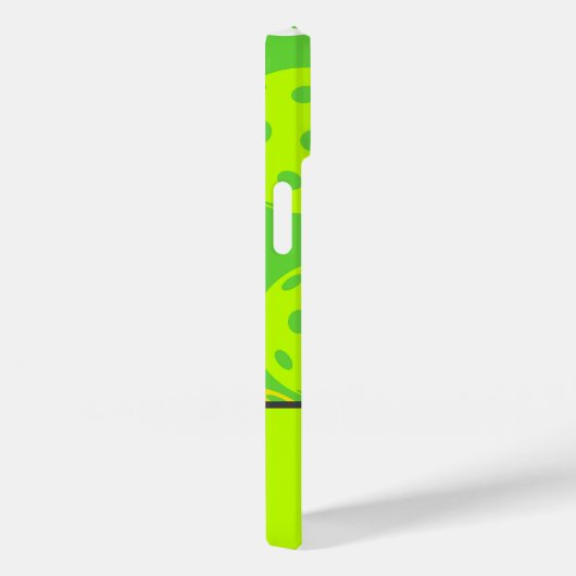 Grün Cool Mit Monogramm Case-Mate iPhone Hülle (Rückseite / Rechts)