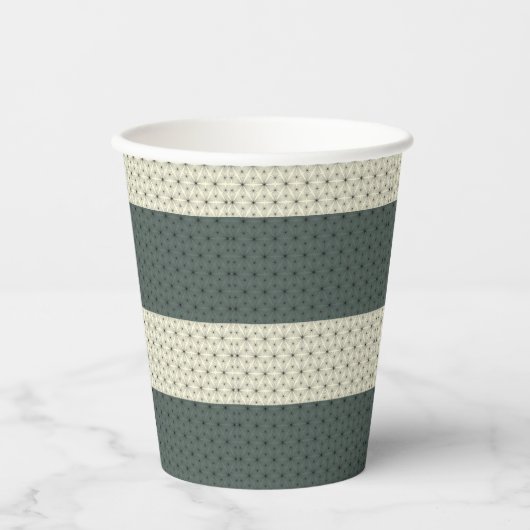 Grün cool tragen pappbecher (Vorderseite)