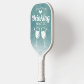 Grün, dachte ich, du sagtest Trinkübungen Pickleball Schläger (Links)