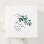 Grün Danke für Tag Geschenkanhänger (Beispiel)