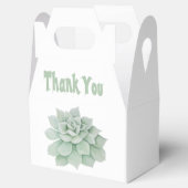Grün danke Ihnen Sukkulent Cactus Party Wedding Geschenkschachtel (Geöffnet)