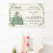 Grün Das Abenteuer beginnt Abschluss Willkommen Banner (InSitu)