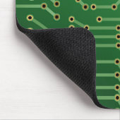 Grün der coolen Leiterplatte Mousepad (Ecke)
