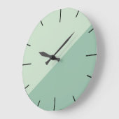 Grün der Fläche Große Wanduhr (Winkel)