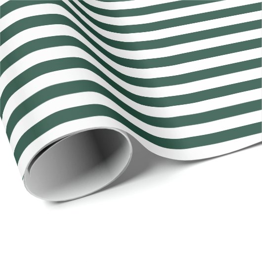 Grün der Jäger| Weißgestrickpapier Geschenkpapier (Rolleneckpunkt)